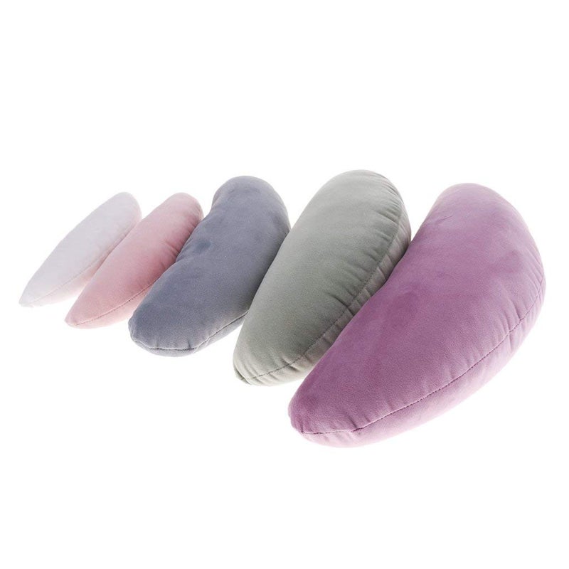 KODORIA 5pcs Newborn Baby Photography Props Moon Pillow Posing Props Newborn Basket Filler Fotografia - Colorful - Image 4